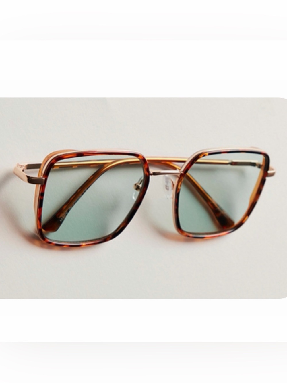 Free People Beau Square Sunglasses